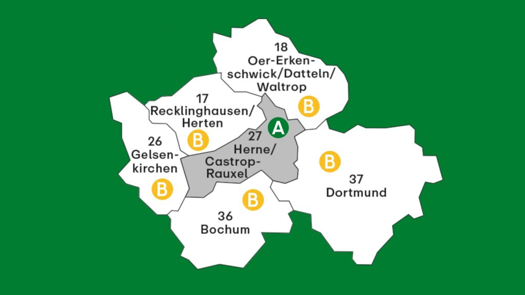 Karte zur Tarifreform ab 1. Juni 2026